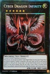 Cyber Dragon Infinity (Regular Art) - RA04-EN068 - Collector's Rare - 1st Edition